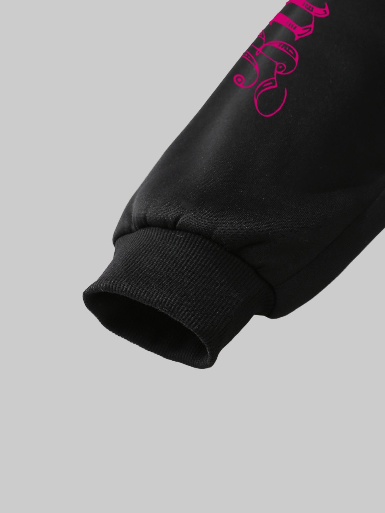 Fleece thickened Y2K butterfly print loose pockets hooded zipper women's sweatshirt jacket